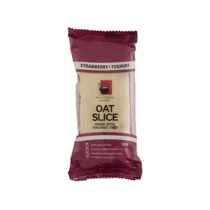 Organic Oat Slice Yoghurt&Strawberry 100 gr
