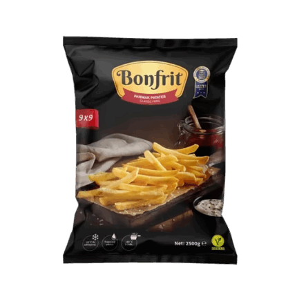Bonfrit Frozen French Fries 9x9 2,5 kg