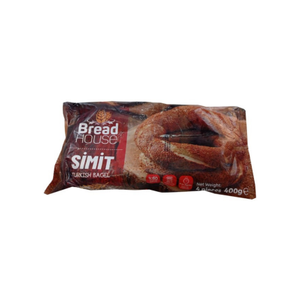 Bread House Plain Bagel 4*100 gr