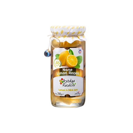 Antalya Recelcisi Mint&Lemon Jam %65 Fruit 290gr
