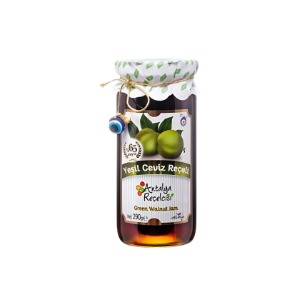 Antalya Recelcisi Green Walnut Jam %65 Fruit 290gr