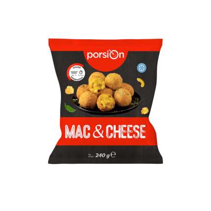 PorsiOn Frozen Mac and Cheese Bites 240 gr