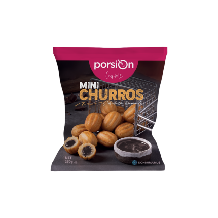 PorsiOn Frozen Mini Churros 250 gr
