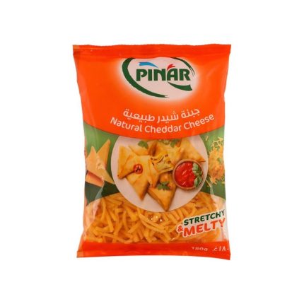 Pinar Cheddar Shredded 180 Gm